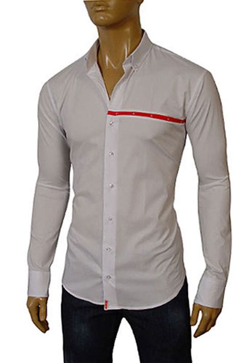 prada dress shirt mens